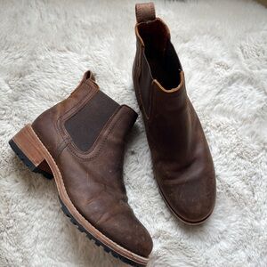 Portland Leather Goods Patina Classic Chelsea Boots Size 8